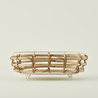 Bella Maison Dawn Oval Sepet Naturel (33x23x11 Cm) Naturel