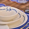 Bella Maison Marine Porselen 24 Parça 6 Kişilik Yemek Takımı Mavi Mavi