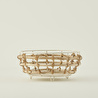 Bella Maison Dawn Yuvarlak Sepet Naturel (27x12 Cm) Naturel
