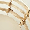 Bella Maison Dawn Yuvarlak Sepet Naturel (27x12 Cm) Naturel