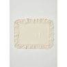 Bella Maison %100 Pamuk Elegance Fırfırlı Amerikan Servis Ekru (35x45 Cm) Ekru