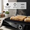 Bernardo Ruby 2000W 6 Dilim Kapasiteli Çıkarılabilir Plakalı Izgara ve Tost Makinesi Inox