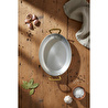 Bambum Fornello Çelik Oval Sunum 20 Cm