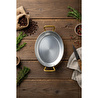 Bambum Fornello Çelik Oval Sunum 22 Cm
