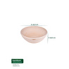 Bambum Puder - Ekmek Mayalama Sepeti Yuvarlak 22 Cm