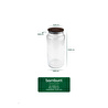 Bambum Nero Zone 1300 Ml 6'lı Sakalama Kabı Seti