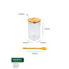 Bambum Spicy - Kaşıklı Cam Saklama Kabı 15cm