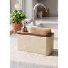 The Mia Travertine Süngerli Sıvı Sabunluk Krem 420 Ml