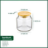 Bambum Zone - Cam Saklama Kabı 600ml
