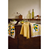 Green Black Limonara 3'lü Mutfak Havlu Seti Baskılı 40x60