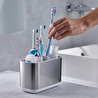 Joseph Joseph 2 Li Sıvı Sabunluk Ve Lavabo Düzenleme Seti - Beyaz Çelik
