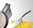 Berghoff Essentials 18/10 Paslanmaz Çelik 8 Parça Arch Serisi Bloklu Bıçak Seti