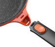 Berghoff Gem Stay Cool Kulplu Pilav Tenceresi Turuncu 24 Cm