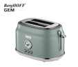 Berghoff Gem Retro  Mint Yeşil İki Dilim Ekmek Kızartma Makinesi