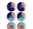 The Mia Eye Pasta Tabağı 6 Kişilik