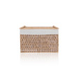 The Mia Cesta Hasır Organizer Sepet Naturel 57x36x37 Cm