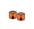 The Mia Yuvarlak Tuzluk Biberlik 2li Set Amber 6x5 Cm