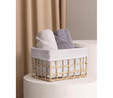 The Mia Braid Hasır Organizer Sepet Naturel 26x18x16 Cm