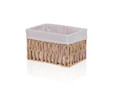 The Mia Cesta Hasır Organizer Sepet Naturel 26x18x16 Cm