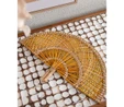 The Mia Dekoratif Yelpaze Duvar Dekoru 1x46x29 Cm Dkr0585