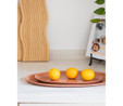 The Mia Cotta Limoges Oval Servis Terracota 34x17 Cm