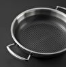 Jumbo Gourmet İndüksiyon Tabanlı Çelik Pilav Tenceresi 24 cm