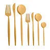 Jumbo 9000 Titanyum Gold 12 Kişilik 84 Parça Çatal Kaşık Bıçak Takımı