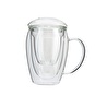 Jumbo Glory Double Wall Bitki Çay Bardağı 280 ml