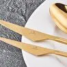 Jumbo 5500 Titanyum Gold 12 Kişilik 84 Parça Çatal Kaşık Bıçak Takımı