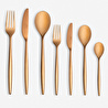 Jumbo 5800 Apollo Titanyum Bronz 12 Kişilik 84 Parça Çatal Kaşık Bıçak Takımı
