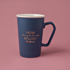 Jumbo Joy Blue Mug