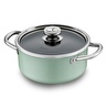 Jumbo Mint Green 7 Parça İndüksiyon Tabanlı Granit Tencere Seti