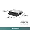 Jumbo x Homend Grilliant 1345H Tost Makinesi