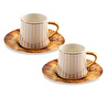 Jumbo World 2 Kişilik Kahve Fincan Takımı