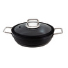 Jumbo Dublin Black İndüksiyon Tabanlı Basık Tencere 26 cm
