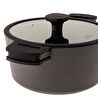 Jumbo Black Cook 7 Parça İndüksiyon Tabanlı Döküm Tencere Seti