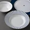 Jumbo Navy 24 Parça 6 Kişilik Yemek Takımı Blue
