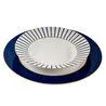 Jumbo Navy 24 Parça 6 Kişilik Yemek Takımı Blue