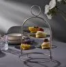 Jumbo Alula Standlı Kek Servislik 30x27,5x32,5 cm