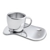 Jumbo Timeless Wavy Double Wall 2 Kişilik Kahve Fincan Takımı