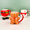 Flying Tiger Copenhagen Noel Baba Şeklinde Seramik Kupa 350 ml