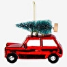 Flying Tiger Copenhagen Yılbaşı Ağaçlı Araba Cam Yılbaşı Süsü