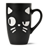 Flying Tiger Copenhagen Kedi Desenli Siyah Kupa