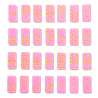 Flying Tiger Copenhagen Kutulu Pembe Domino Seti