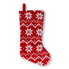 Flying Tiger Copenhagen Kar Tanesi Desenli Kırmızı Yılbaşı Çorabı