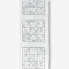Flying Tiger Copenhagen Sudoku Desenli Beyaz Tuvalet Kağıdı
