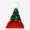 Flying Tiger Copenhagen Yılbaşı Ağacı Şekilli Yeşil Örme Şapka