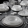 Jumbo Aqua Beyaz 58 Parça 12 Kişilik Yemek Takımı