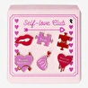 Flying Tiger Copenhagen 6'lı Pembe Sevgi Temalı Metal Rozet Seti