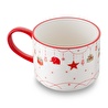 Jumbo New Year Janus Teapot ve 2'li Bardak Seti